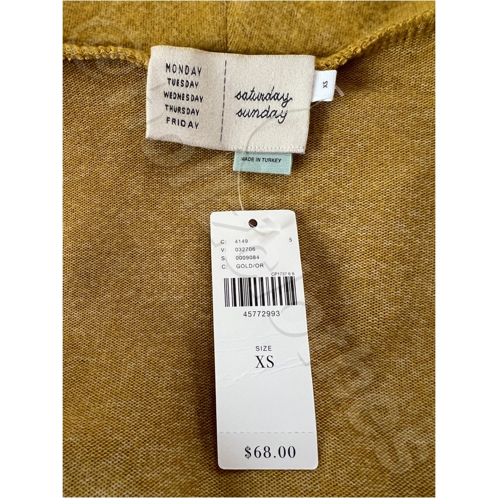 Anthropologie Saturday Sunday Brushed Fleece Turtleneck Long Sleeve NWT - Picture 8 of 13